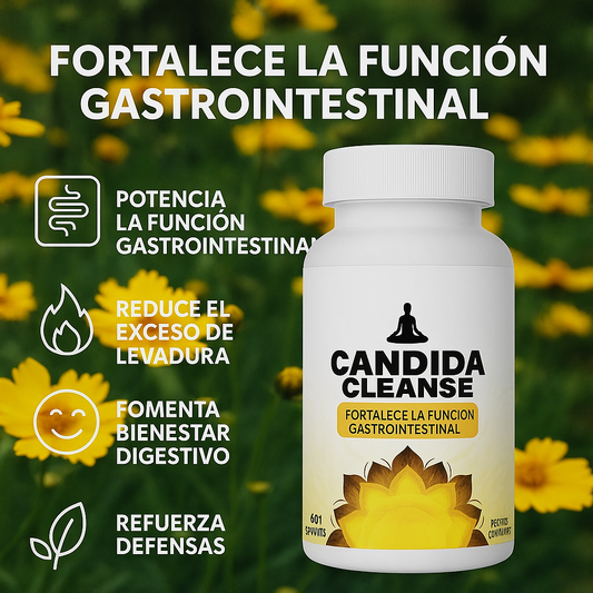 Candida Cleanse| Tu cuerpo lo nota, tu bienestar lo agradece.