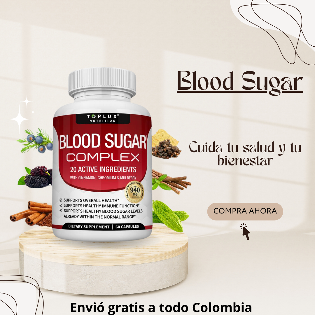 Blood Sugar Complex | Suplemento para la diabetes