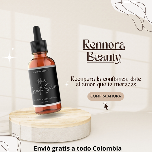 Renora Beauty | Aceite Natural Para El Crecimiento Del Cabello